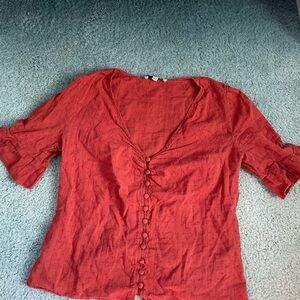 Madewell button up top